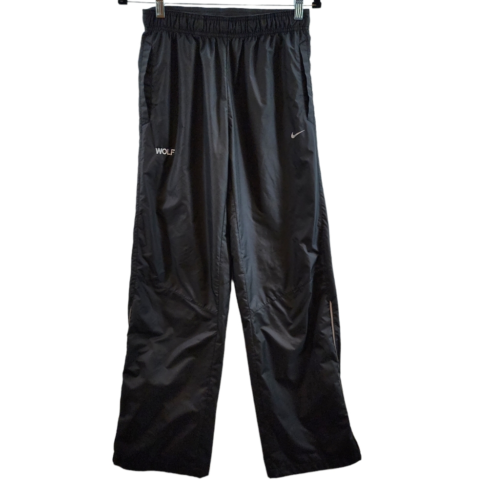 Nike Women's Storm-Fit Woven Pants Water Resistant Lined Pants Zip Ankle Sm
